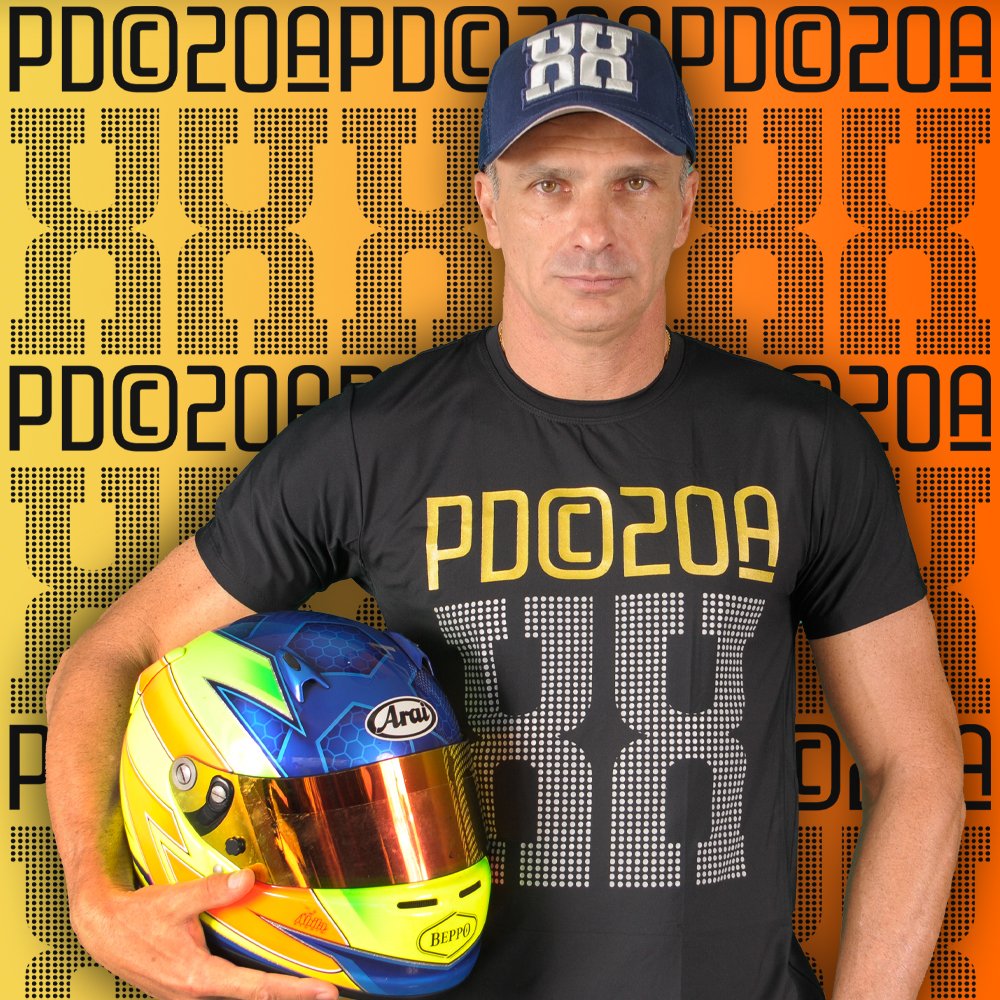 Kart pé de chumbo piloto Giovanni Pamfilio